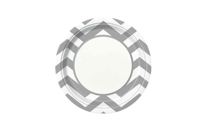 silver chevron είδη πάρτι