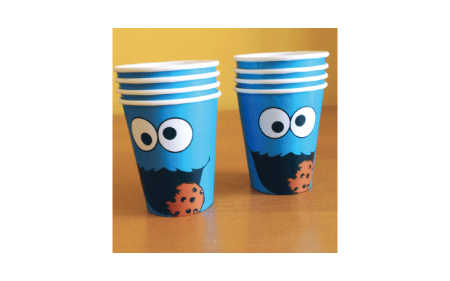 Cookie Monster Ποτήρια Custom Made