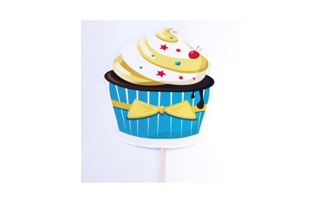 Cupcake Διακοσμητικό no5 (1τεμ)