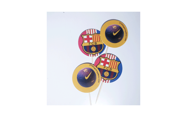 FCB Barcelona Διακοσμητικές Οδοντογλυφίδες (12/pk) Custom