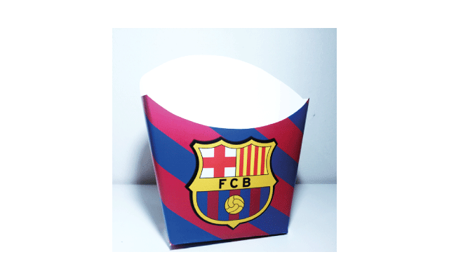 FCB Barcelona Εκτυπώσιμο Κουτάκι no2