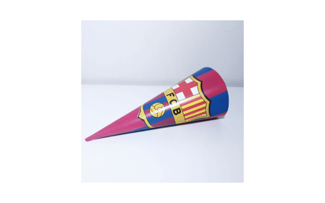  FCB Barcelona Χειροποιητα Εκτυπώσιμα  Χωνάκια (12/pk)