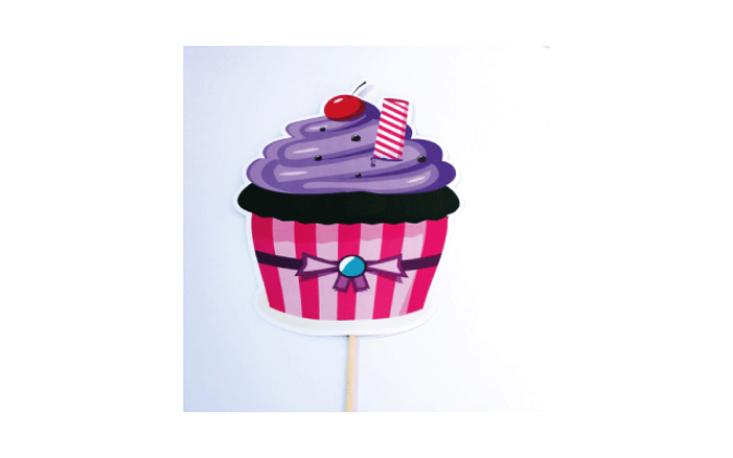 Cupcake Διακοσμητικό no4 (1τεμ)